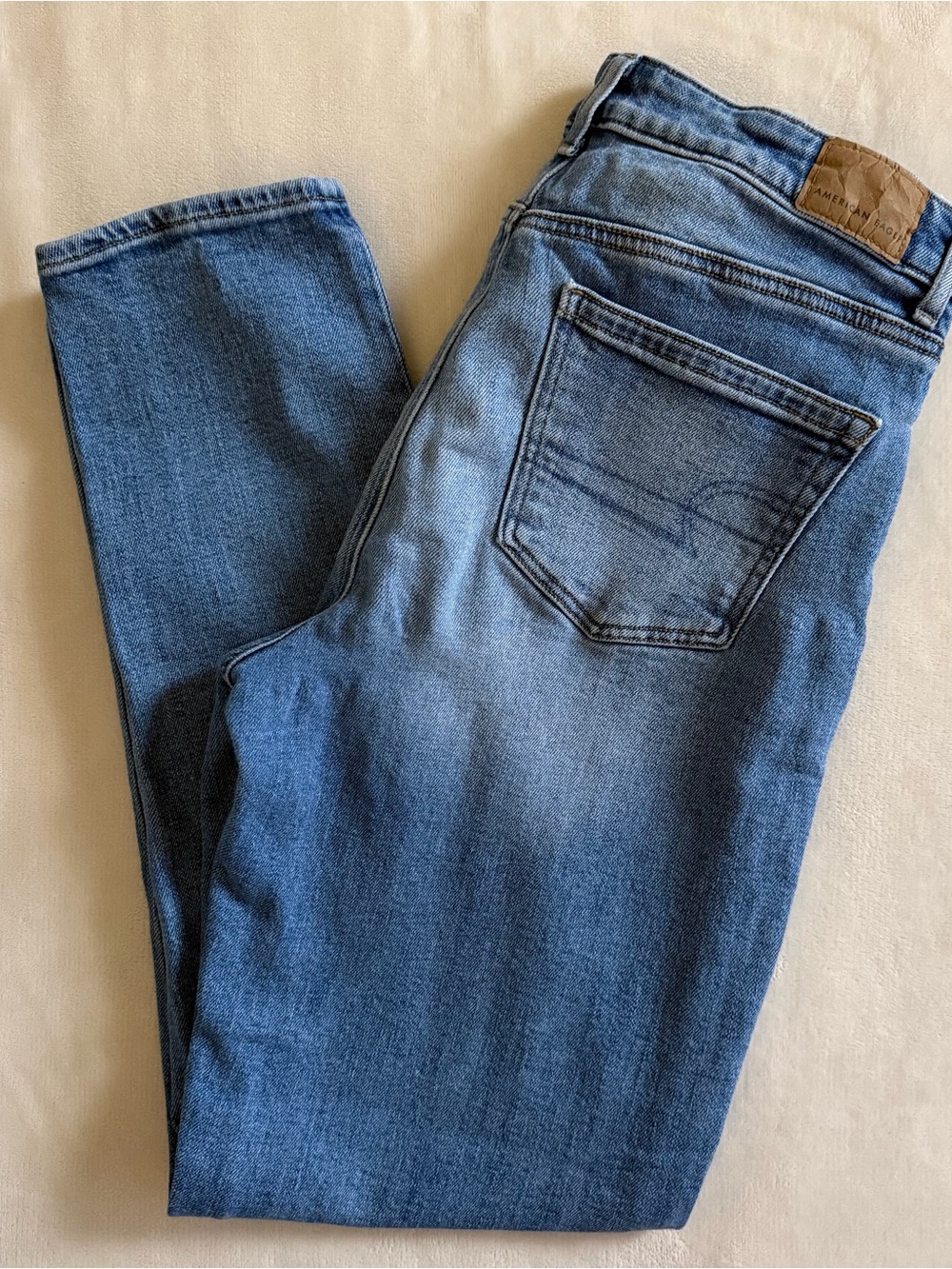 AE High Rise Mom Jeans